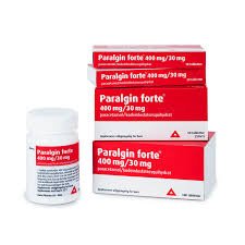 kjøp Paralgin forte/Kodein Paracetamol mot kroniske smerter