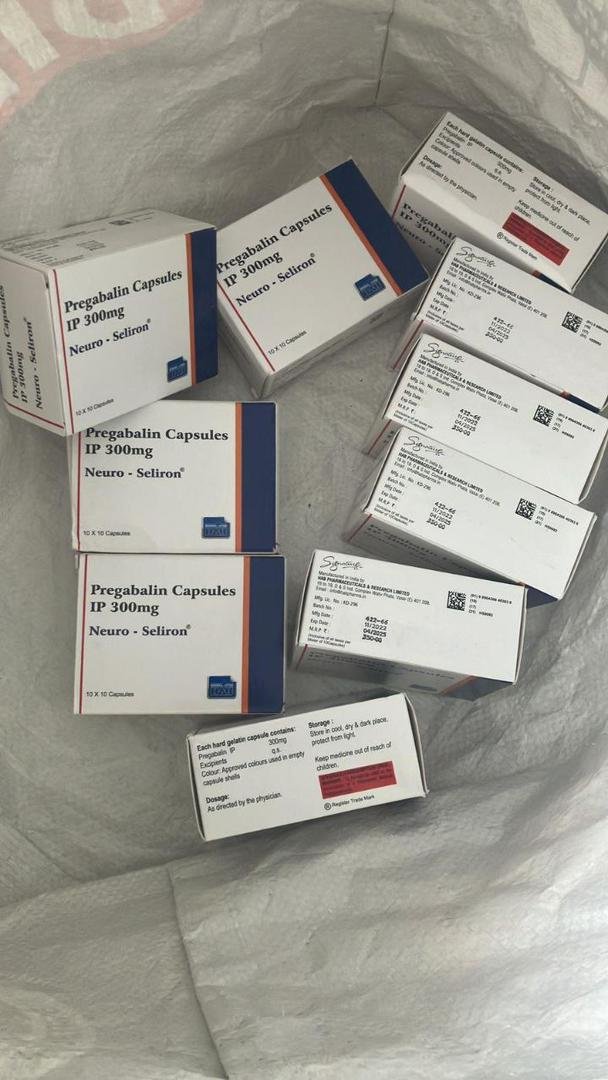 kjøp 300 mg Lyrica kapsler for nevropatiske smerter